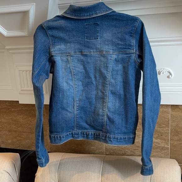 LEVI'S Girls Trucker Denim Jean Jacket Medium Wash - Picture 4 of 8